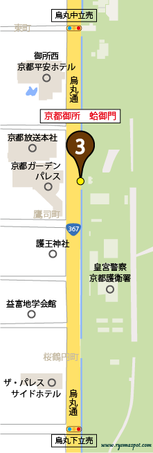 上京区史跡マップマーク3