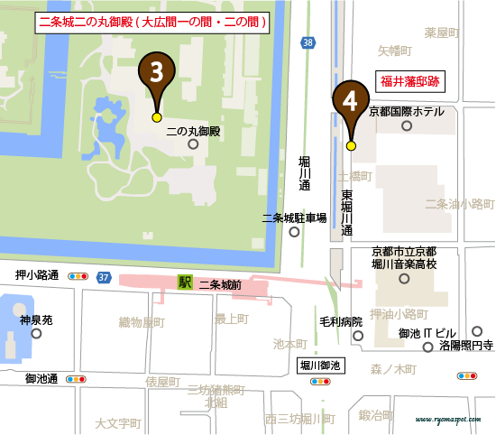 中京区（西側）史跡マップマーク6