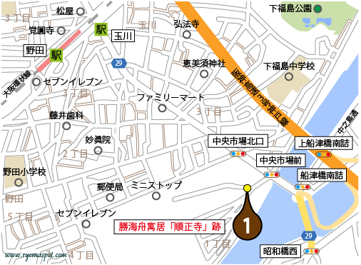 大阪市中央区史跡マップ